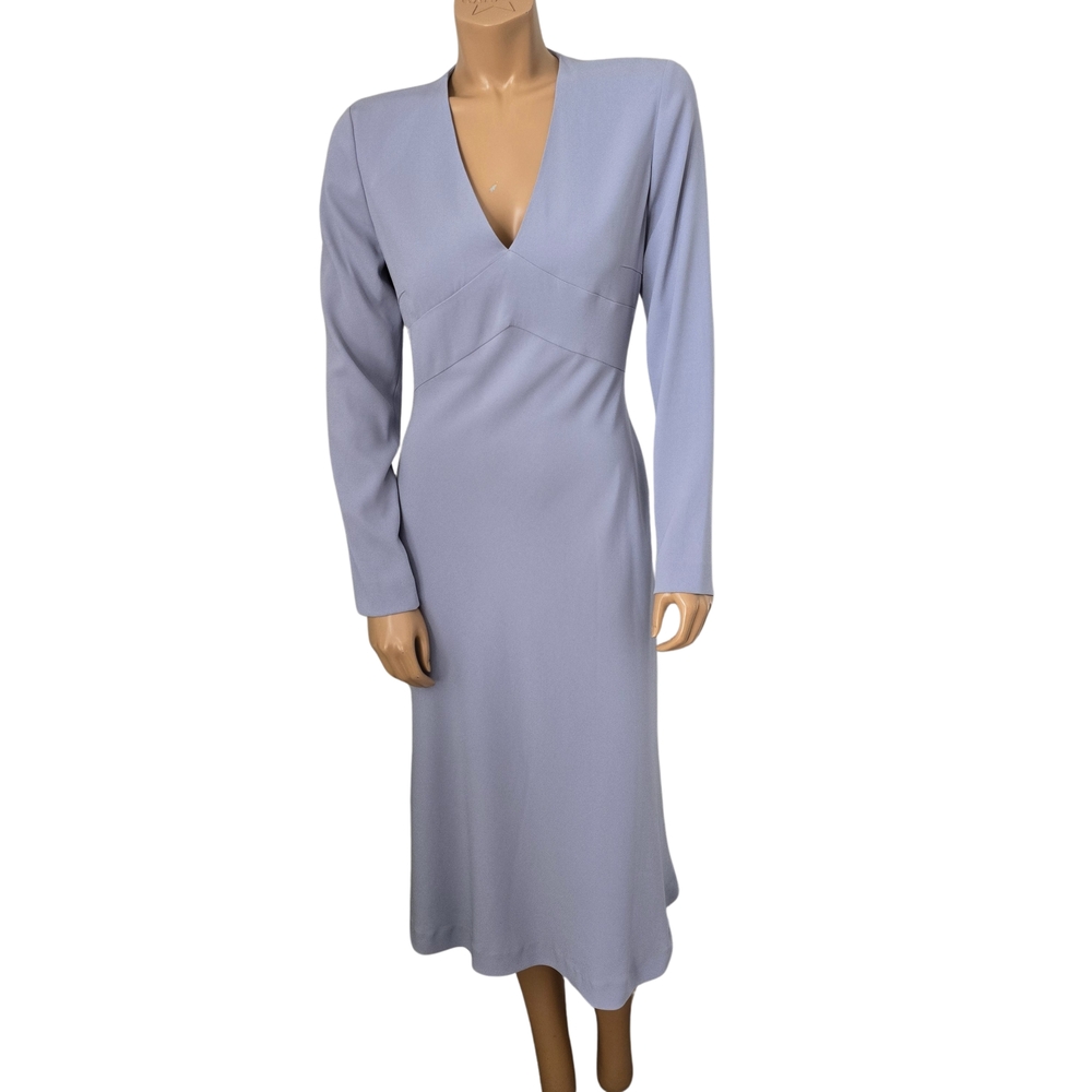 Babaton Midi Dress Grey Purple Size 8